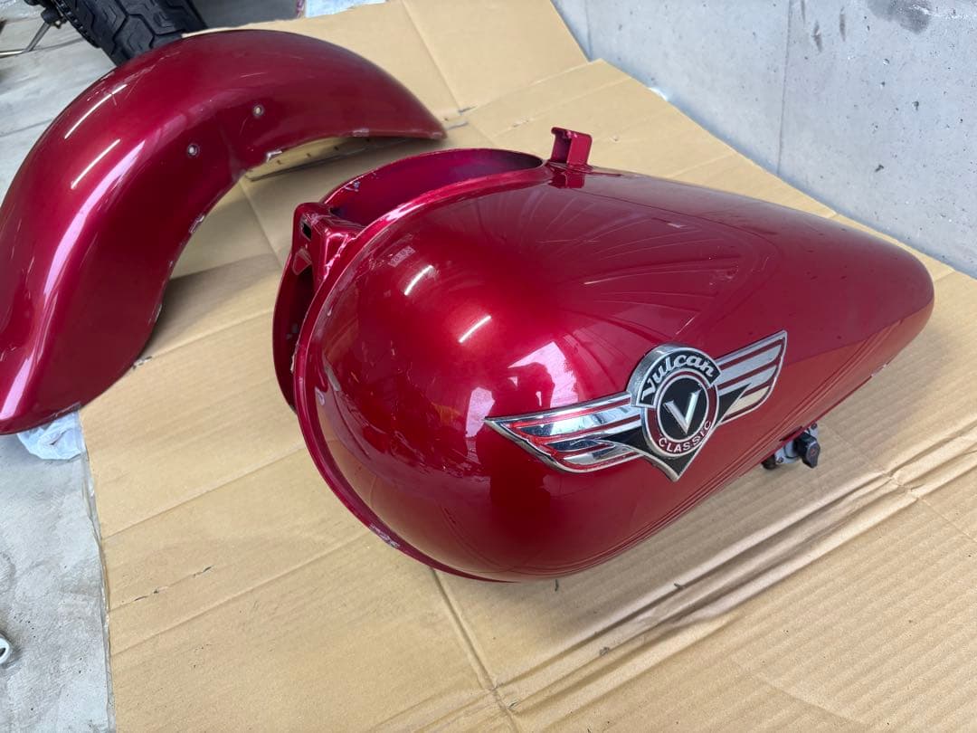 バルカン400クラシックタンク、フェンダーセット