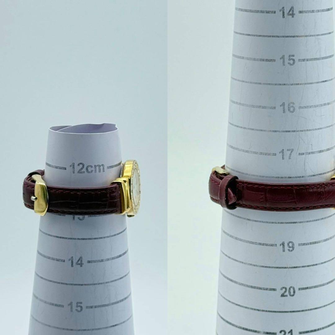 シャリオール サントロペ 腕時計　レディース　ゴールド　クォーツ レザー