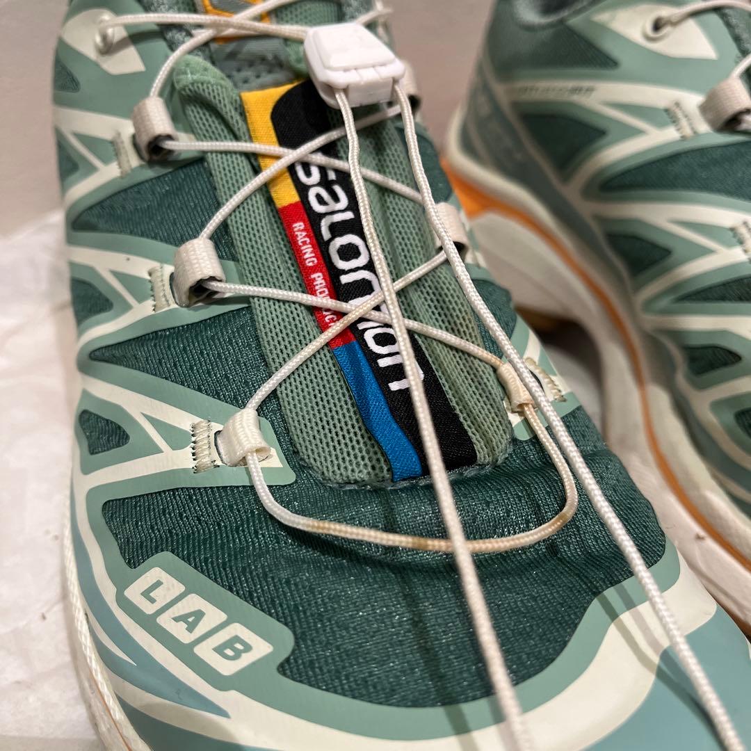 【専用品】SALOMON トレイルランニングシューズ グリーン