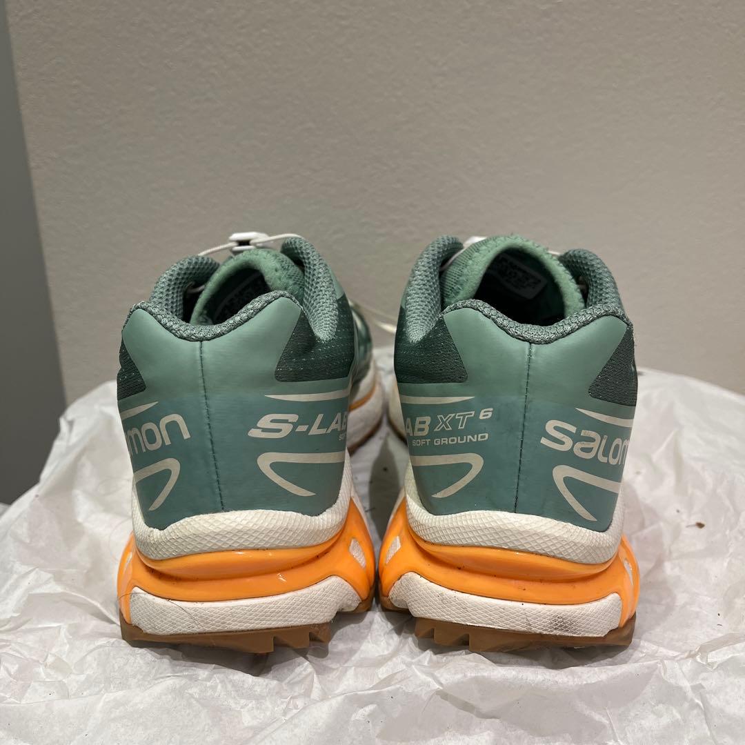 【専用品】SALOMON トレイルランニングシューズ グリーン