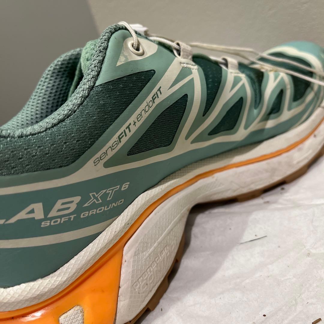 【専用品】SALOMON トレイルランニングシューズ グリーン