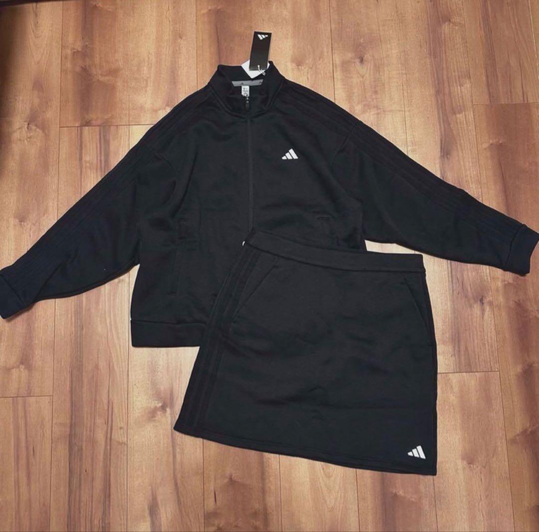 長袖　トレーナー　裏起毛　セットアップ　スリーライン　秋冬　ゴルフウェア　新品