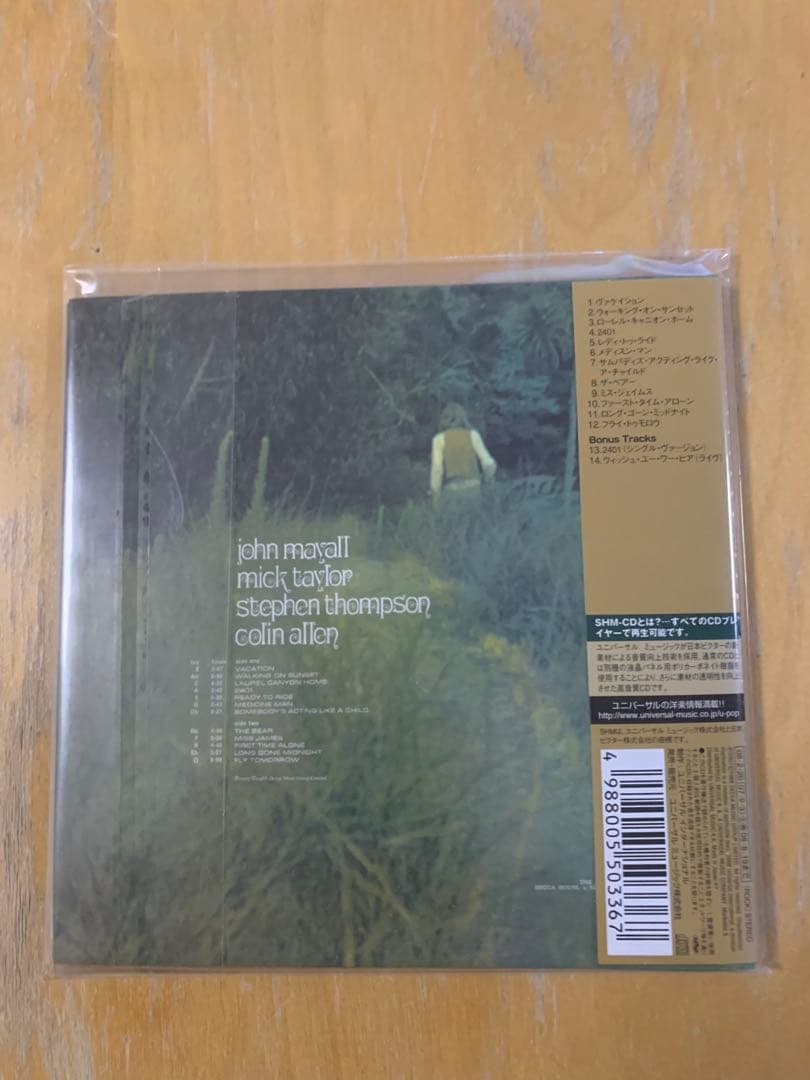 ジョン・メイオール＆ザ•ブルースブレイカーズ 紙ジャケット5タイトルセット 美品