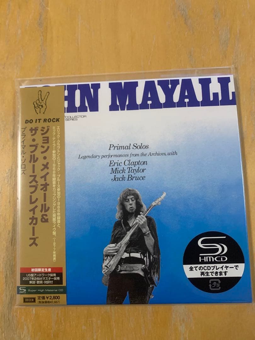 ジョン・メイオール＆ザ•ブルースブレイカーズ 紙ジャケット5タイトルセット 美品