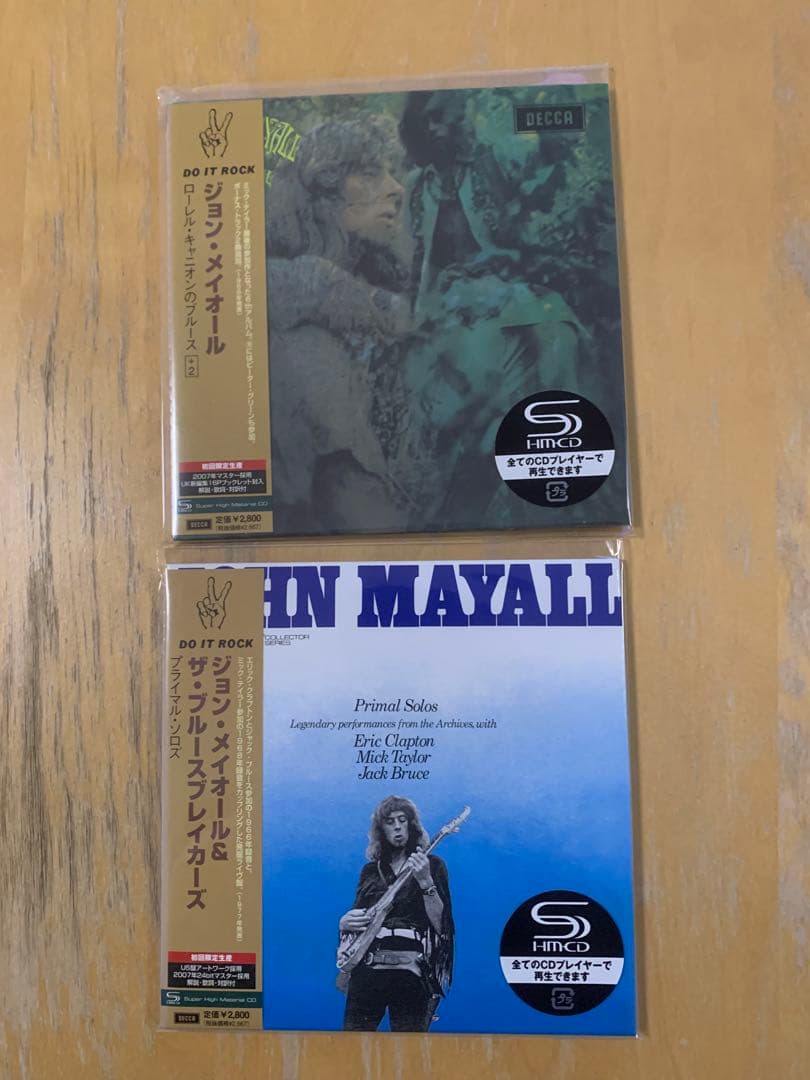 ジョン・メイオール＆ザ•ブルースブレイカーズ 紙ジャケット5タイトルセット 美品