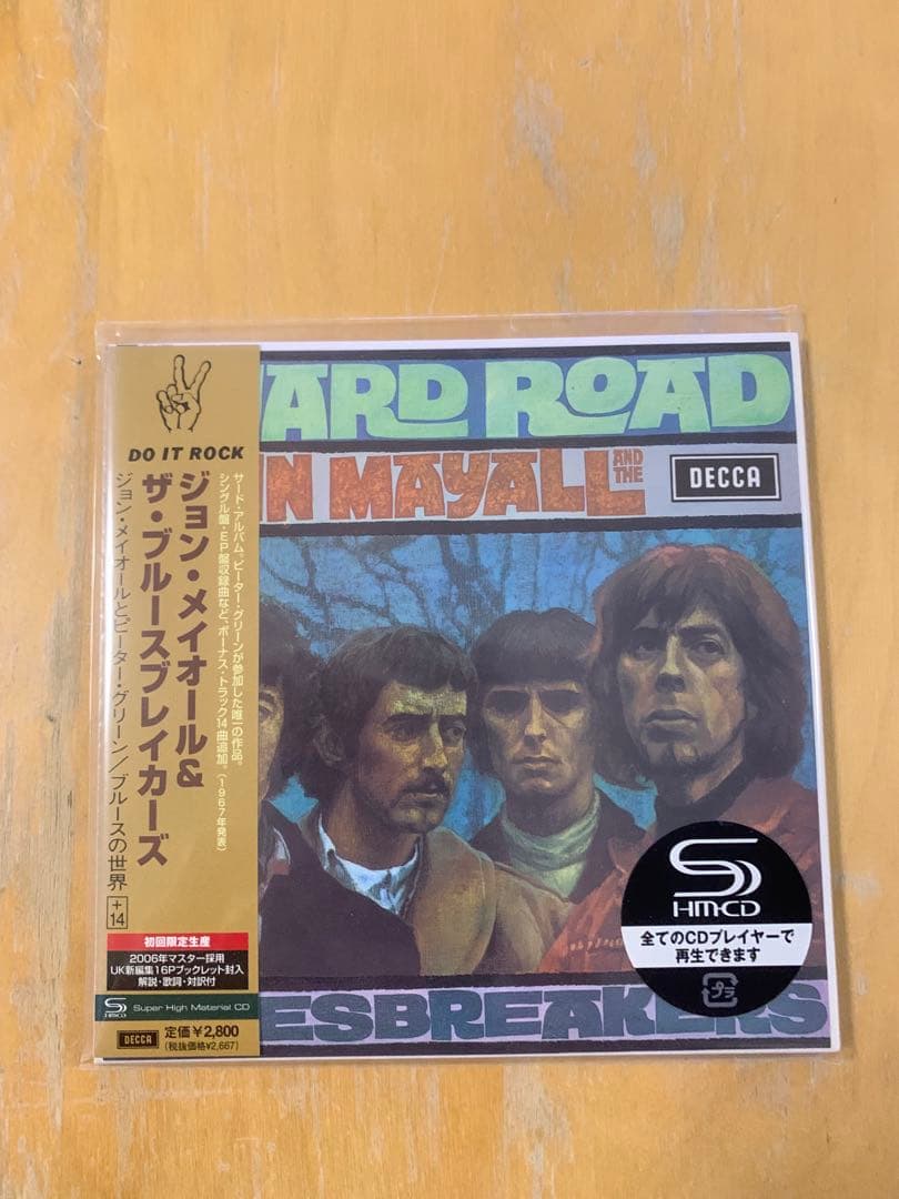 ジョン・メイオール＆ザ•ブルースブレイカーズ 紙ジャケット5タイトルセット 美品