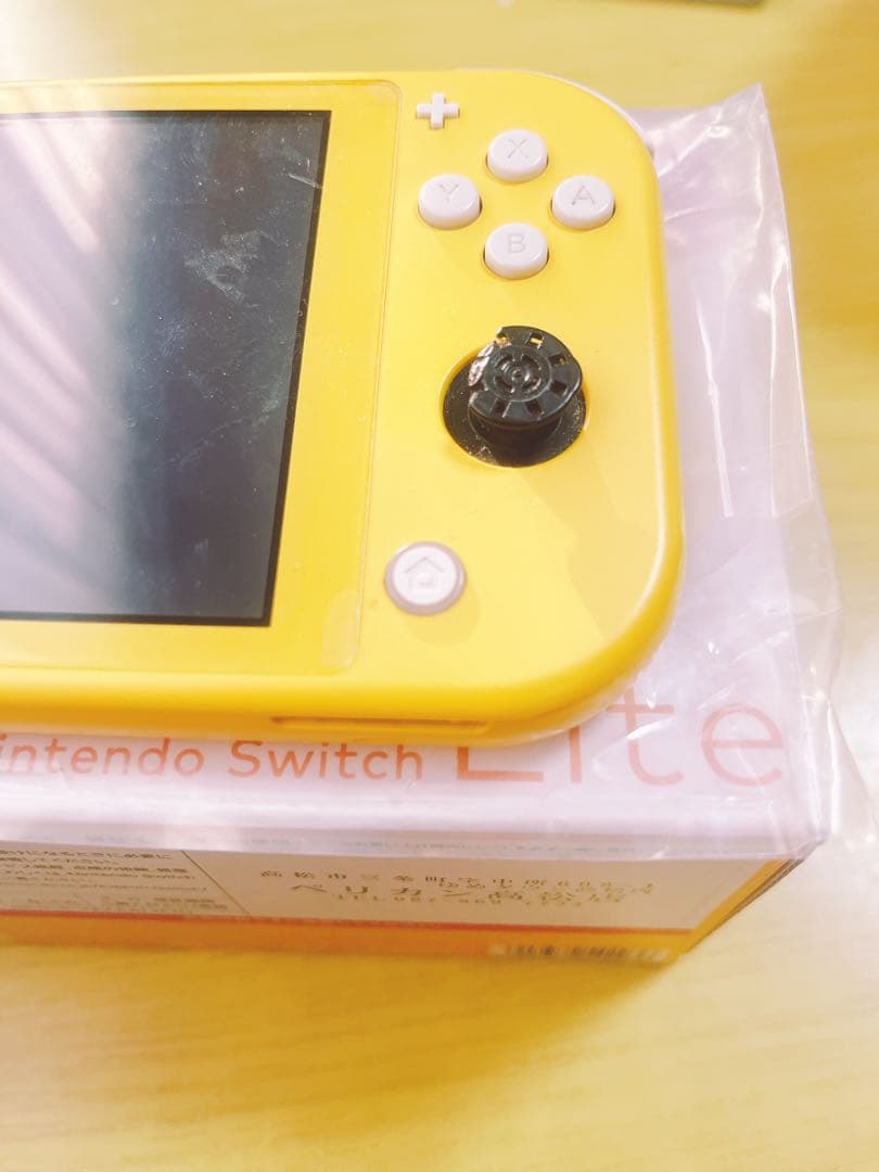 Nintendo Switch Lite イエロー 本体 AC付き(ジャンク品)