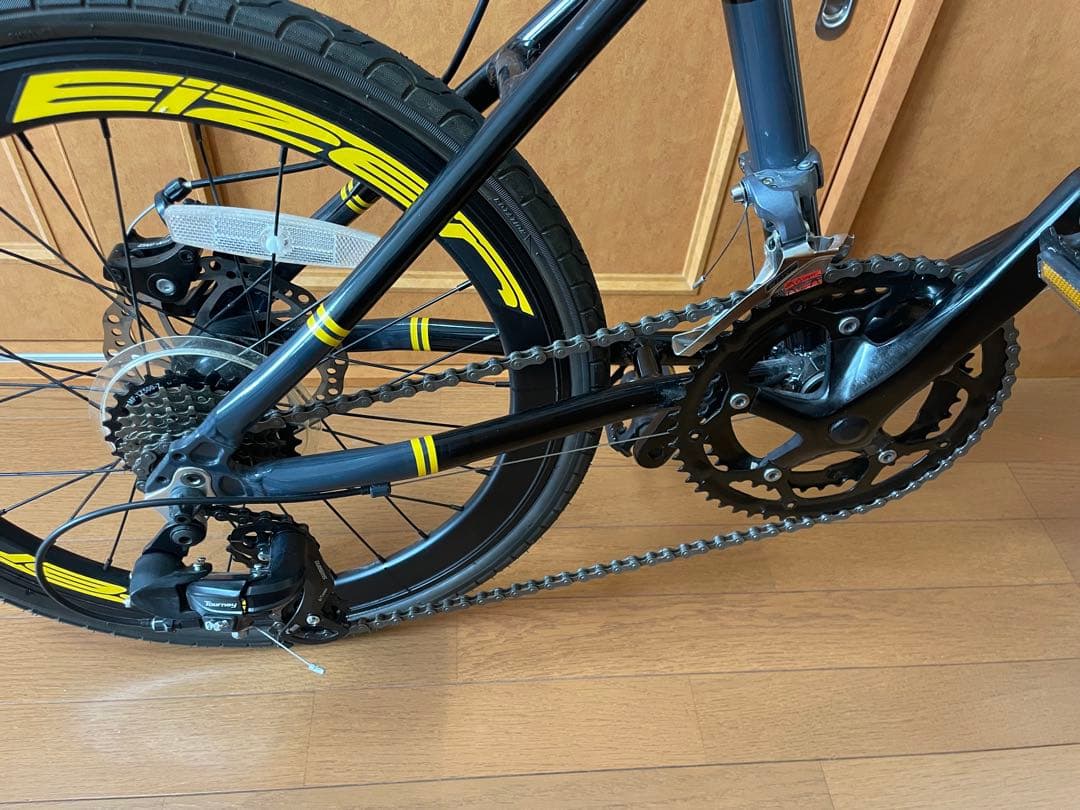 美品　Eizer アイゼル　ミニベロ　ディスクブレーキ