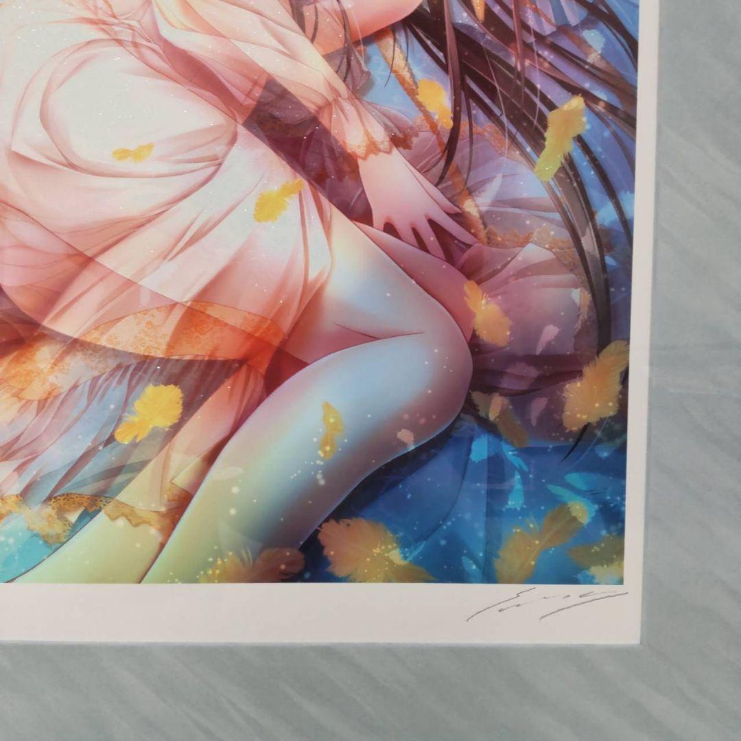 ☆どんまぐろ☆てぃんくる　版画　YELLOW CANARY アールビバン