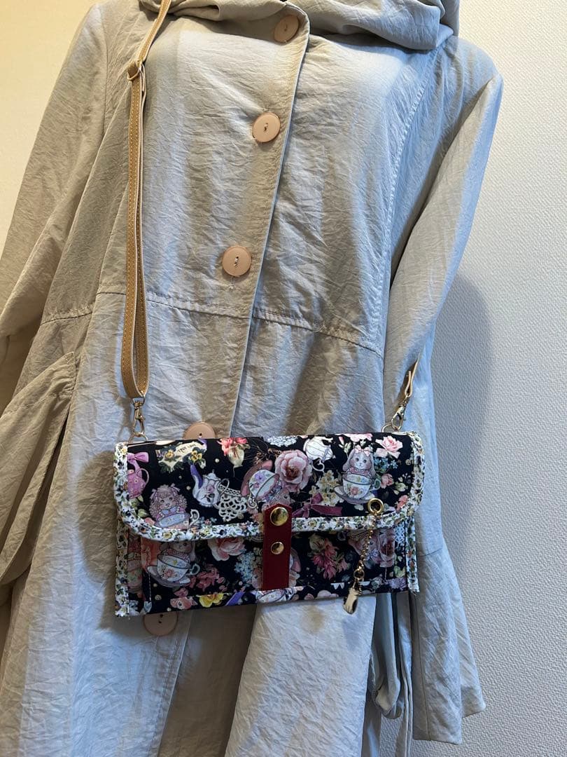 よーぽん様　ジョリーフルール L字ポーチ スマート長財布 小財布ベア