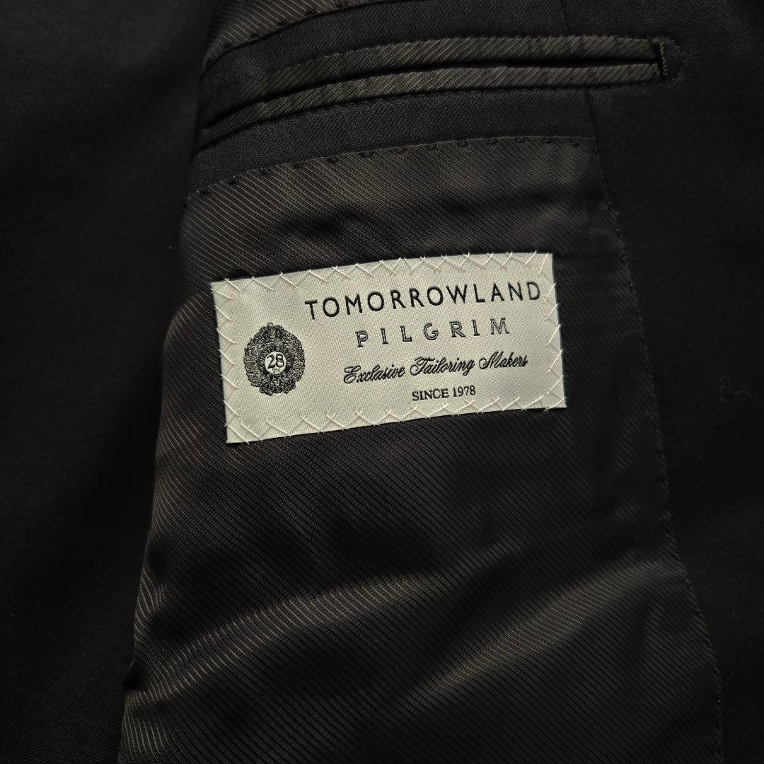 美品 トゥモローランド ピルグリム ゼニアの3ピーススーツ ブラック
