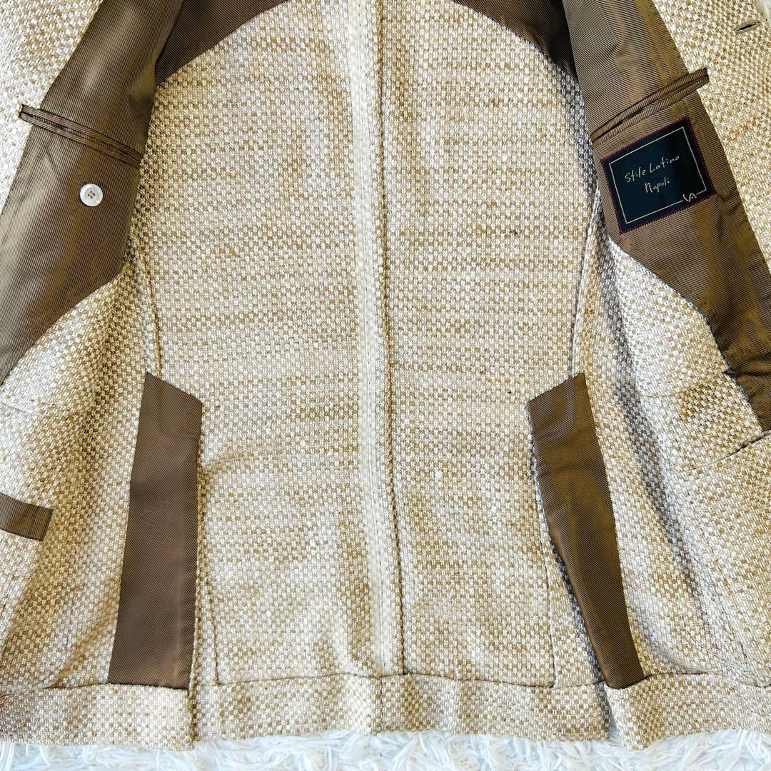 Stile Latino スティレラティーノ テーラードジャケット ツイード