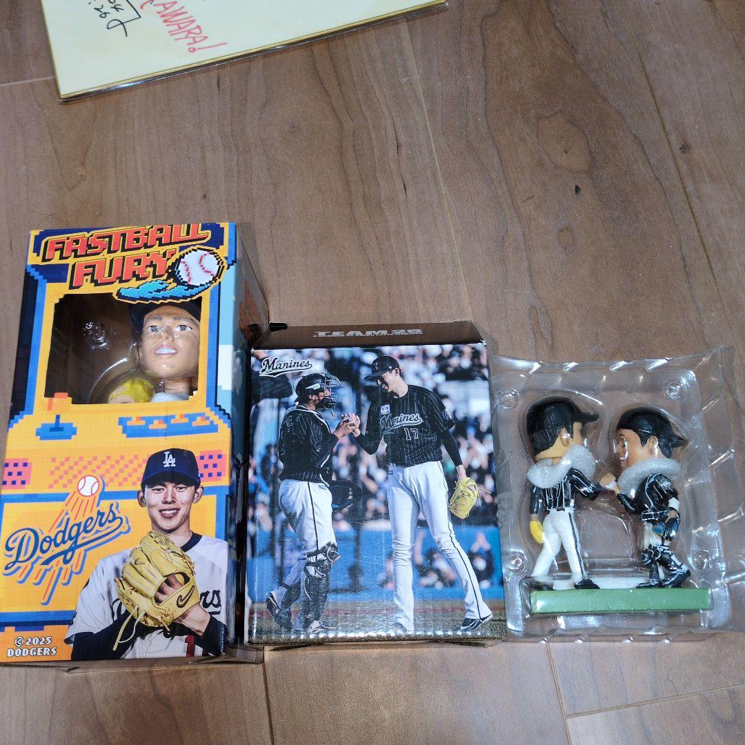 Dodgers 　佐々木朗希　 フィギュア　ロッテ　ドジャース　セット