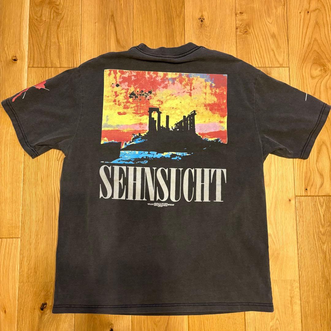 【美品】新世紀エヴァンゲリオン Tシャツ ダークグレー giant ボディ