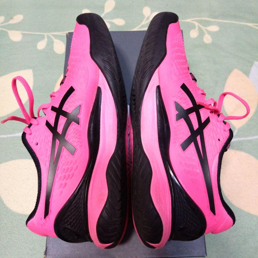 け*い様 asics テニスシューズ ゲルレゾリューション9 ショッキングピンク