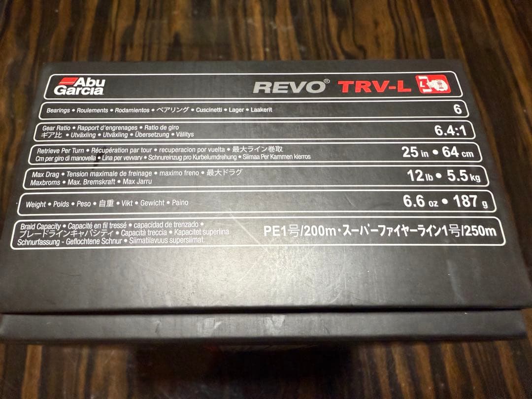 Abu Garcia REVO TRV-L ベイトリール