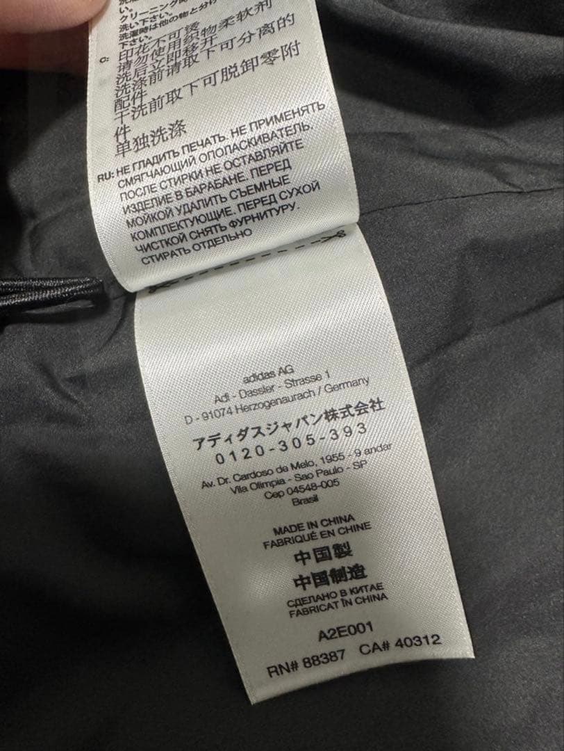 美品 Y-3ワイスリー バックロゴ ボンバージャケット ma1