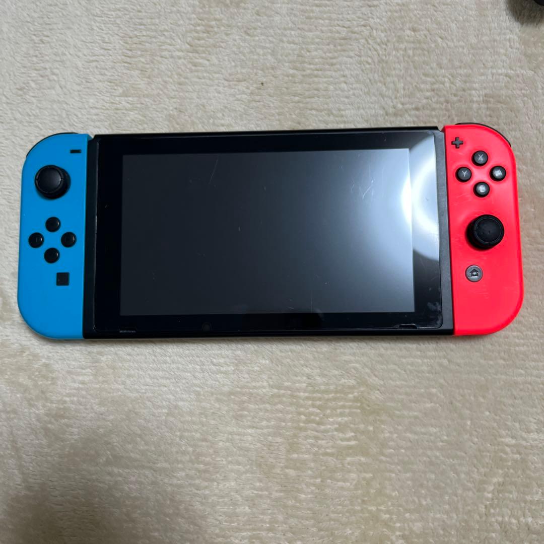 ジ*キ様 Nintendo Switch 本体 赤/青 + ゲーム6本セットまと