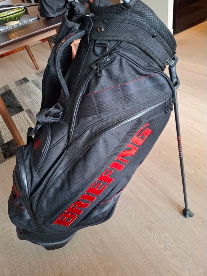 BRIEFING ブリーフィング CR-10 スタンド式ゴルフバッグ ブラック