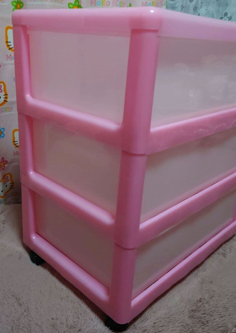 サンリオ ハローキティ 3段ボックス