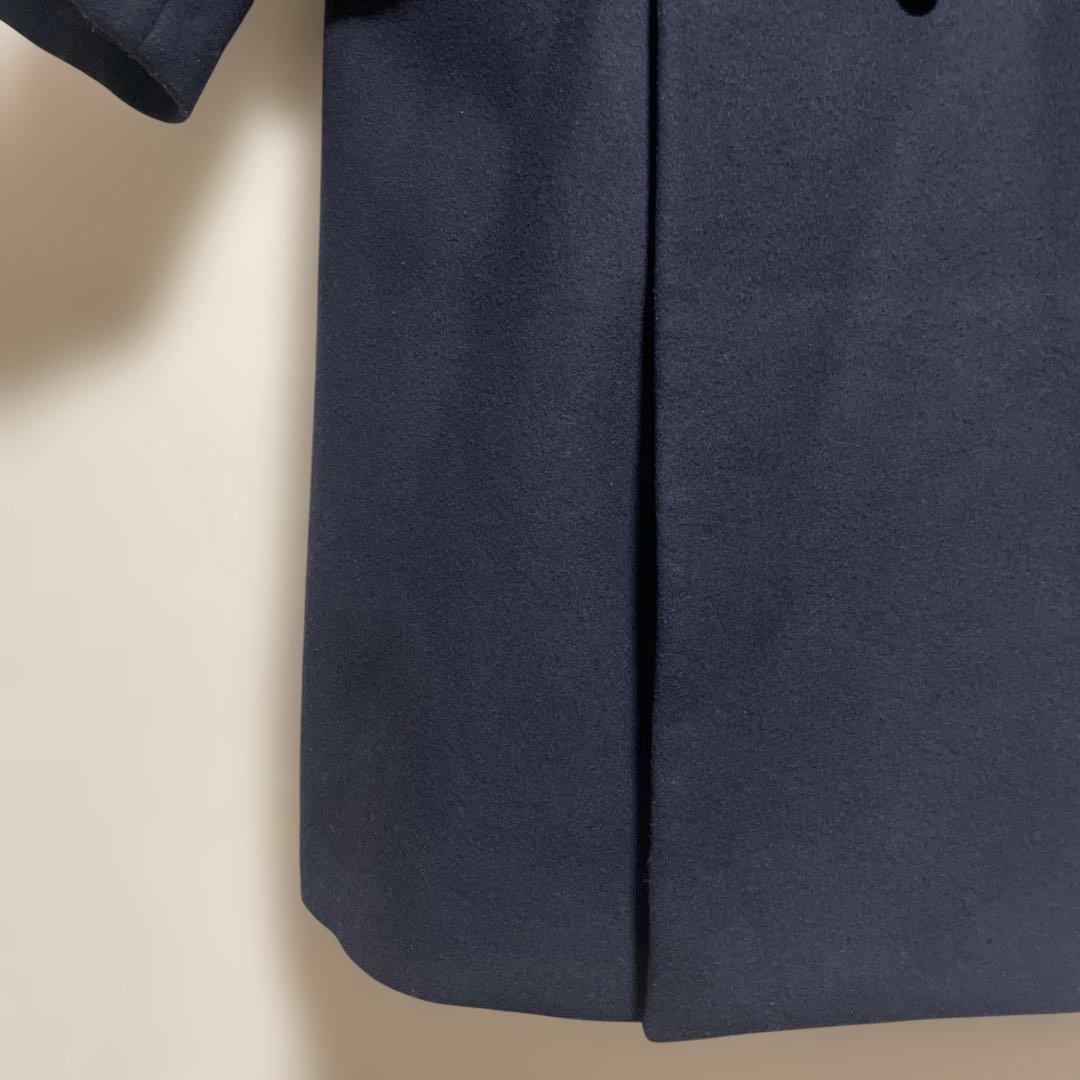 OT1FRAMEWORK ネイビーダブルブレストチェスターコート36