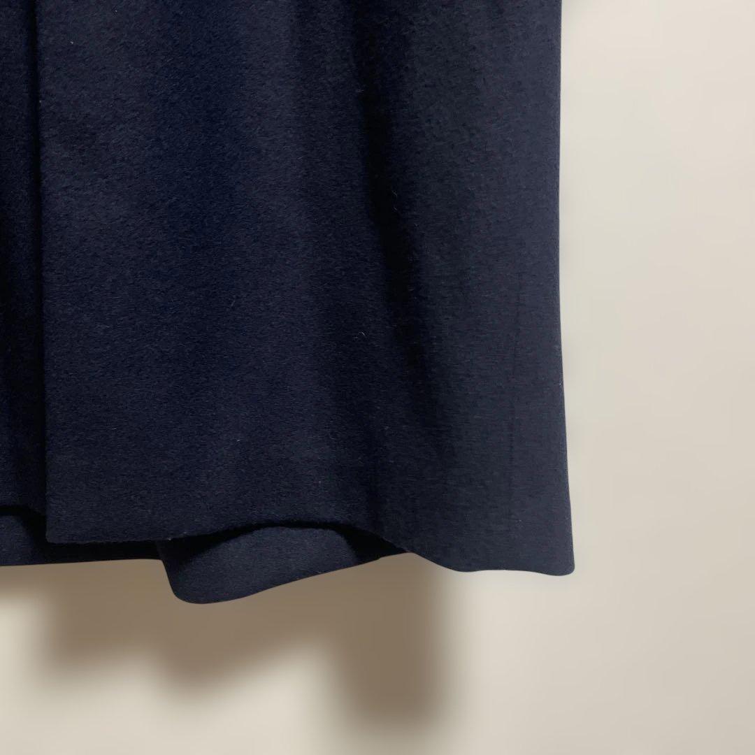 OT1FRAMEWORK ネイビーダブルブレストチェスターコート36