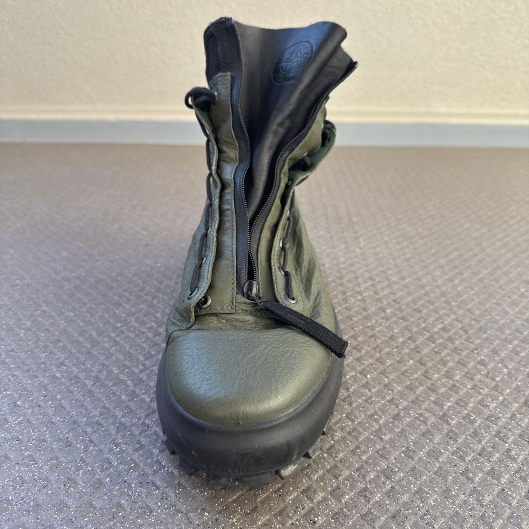STONE ブーツ センタージッパ カーキ サイズ43