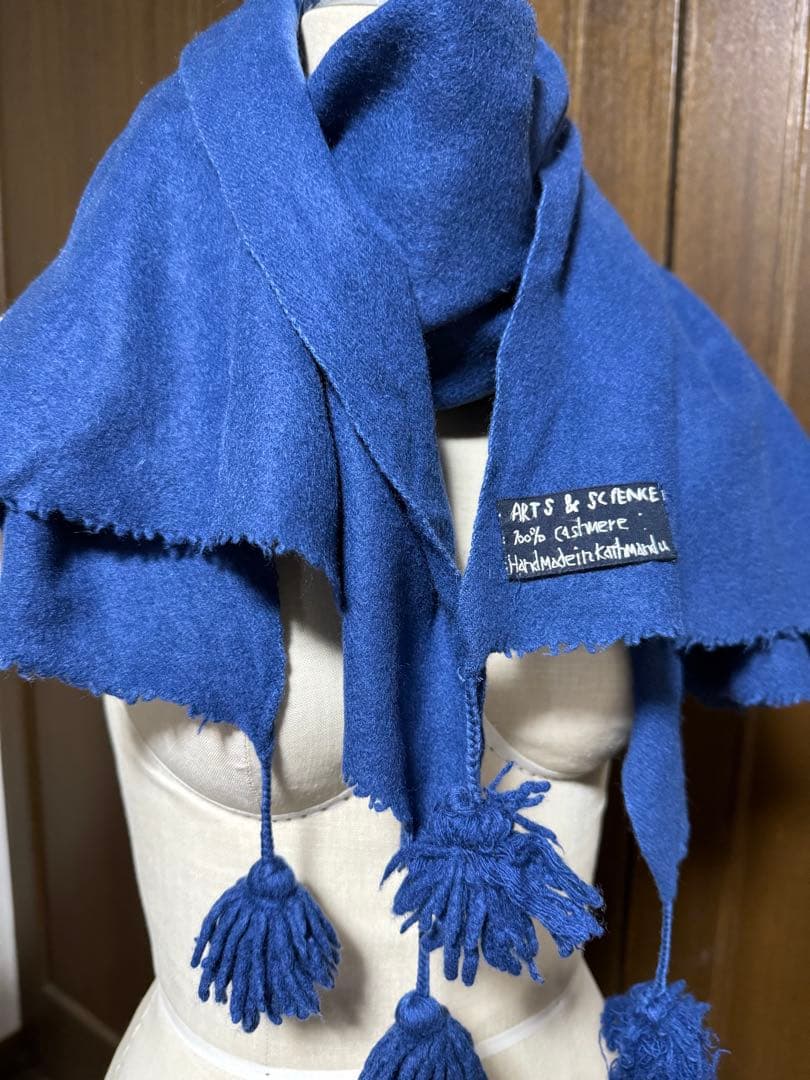 ARTS & SCIENCE 100%カシミヤ ストール