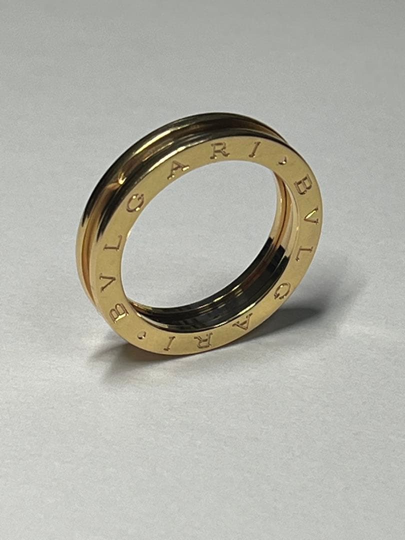 ブルガリビーゼロワン1リングBVLGARI指輪19号9g18kPG