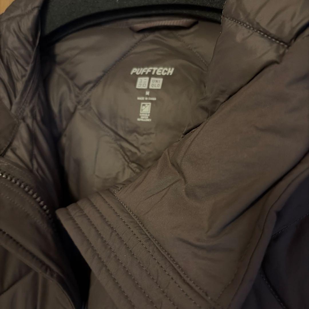 パフテックロングコートリラックスフィット　ダークブラウン　M