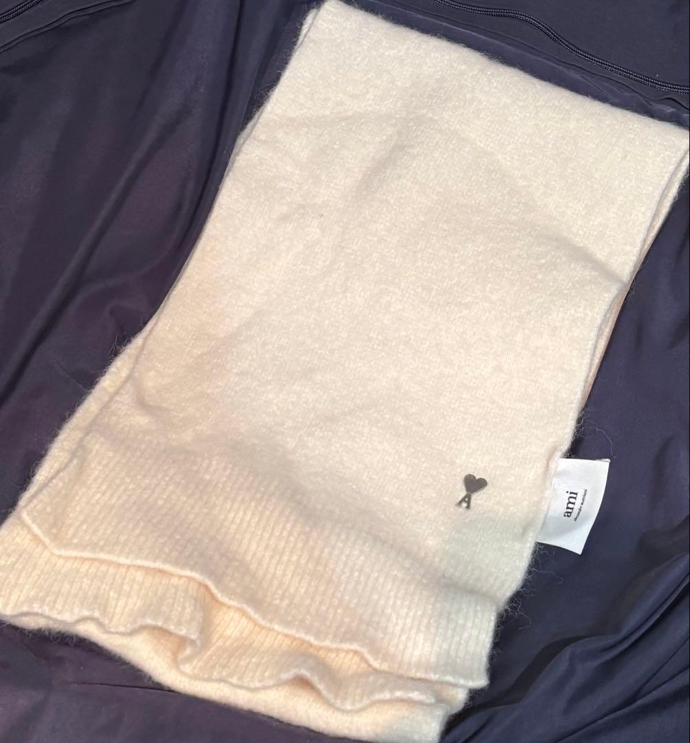 アミパリス　マフラー　巾着付き