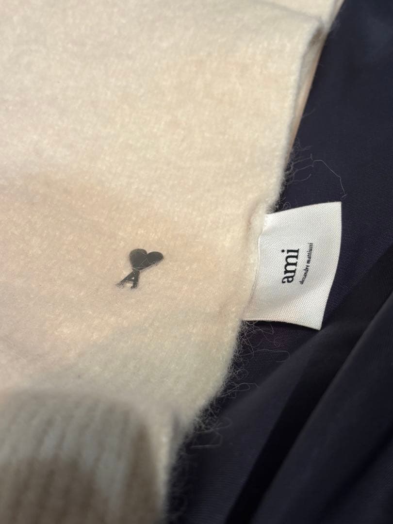 アミパリス　マフラー　巾着付き