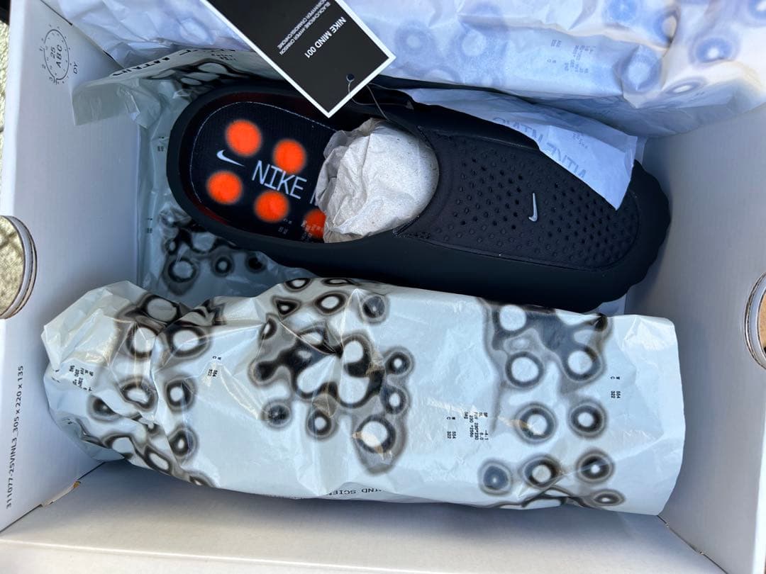 靴 Nike Mind 001 Mules black 27cm US9