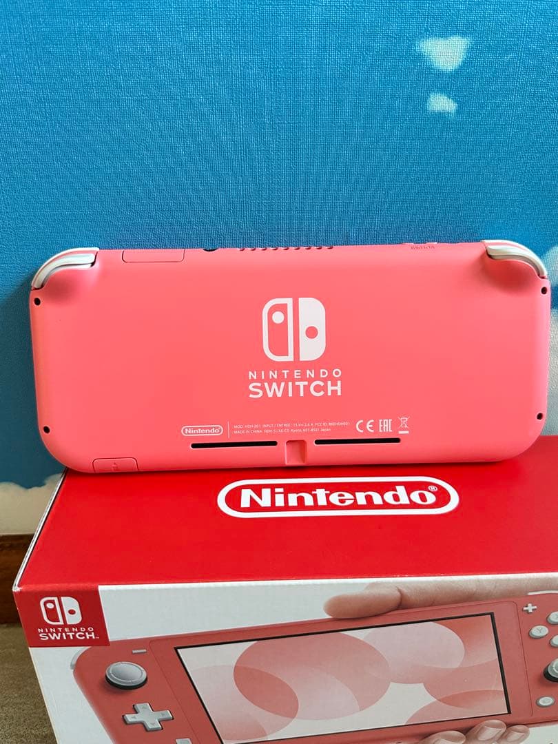 Switch LITE ピンク本体　充電器　SDカード付き