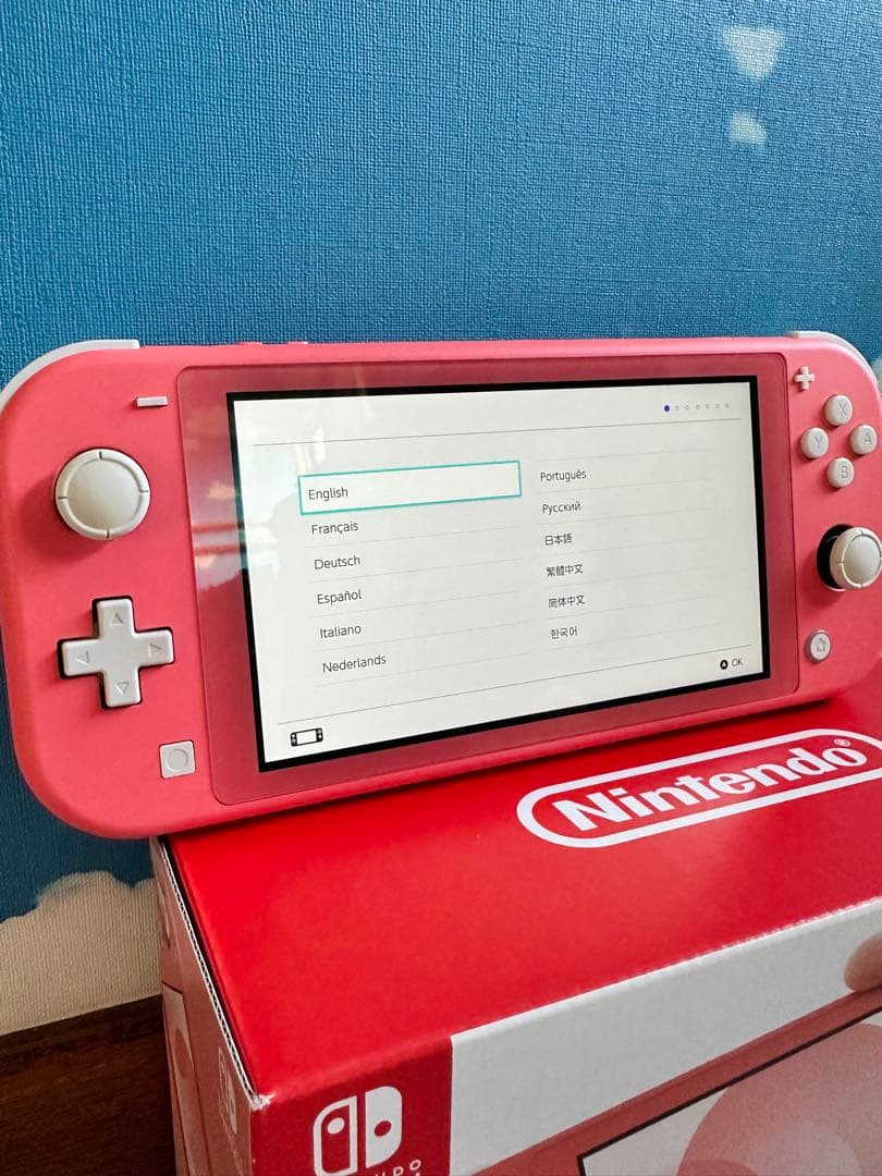 Switch LITE ピンク本体　充電器　SDカード付き