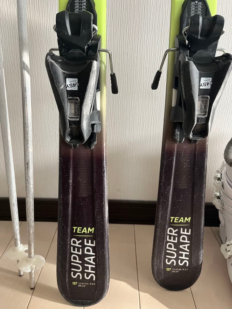 HEAD スキーセット 127cm ブーツ23.5cm ストック105cm