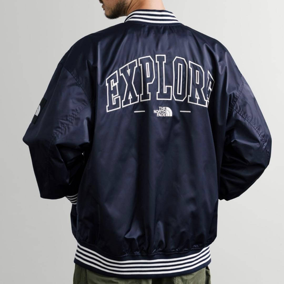 新品 THE NORTH FACE SPORTY BOMBER スタジャン XL