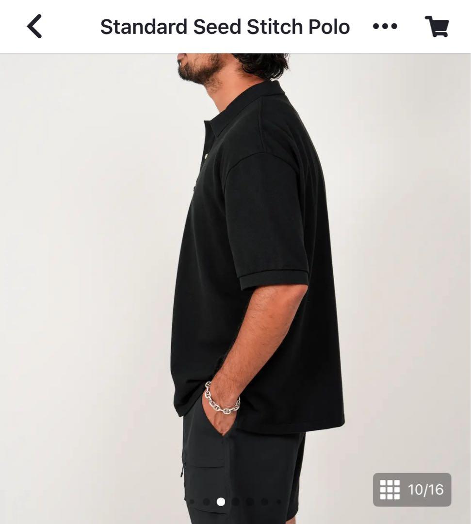 OVY Standard Seed Stitch Polo XL ポロシャツ