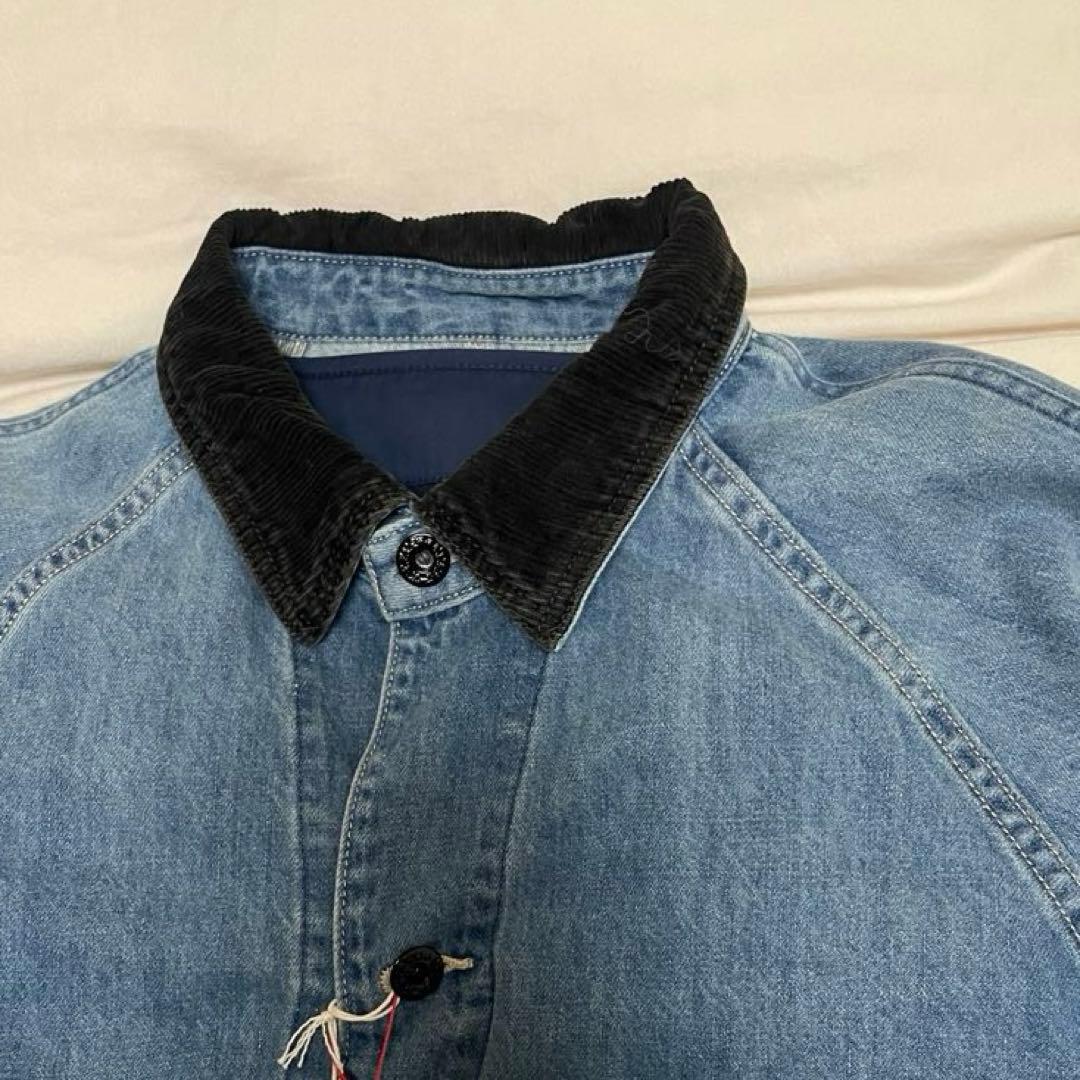 PAY DAY × 6(ROKU) SHORT COVERALLS DENIM