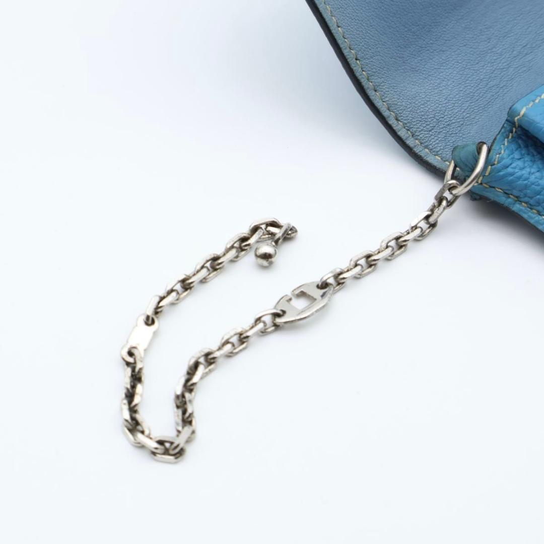 【極美品】HERMES ドゴン　ケース　小銭入れ　ブルージーン