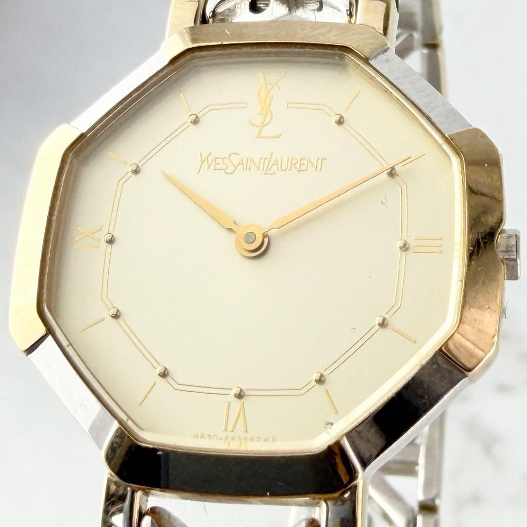 【新品電池】 YSL オクタゴン コンビ Yベルト4620-E62143 QZ