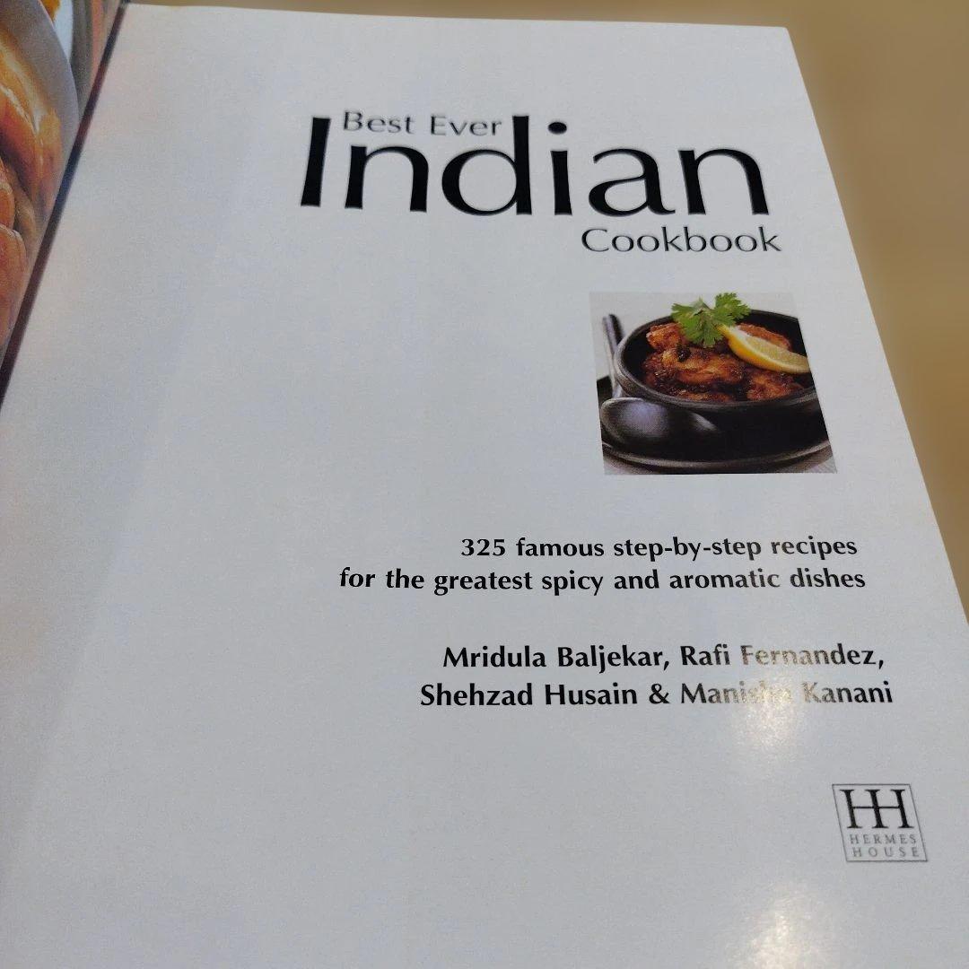 Best Ever Indian Cookbook　2014年 511P SC