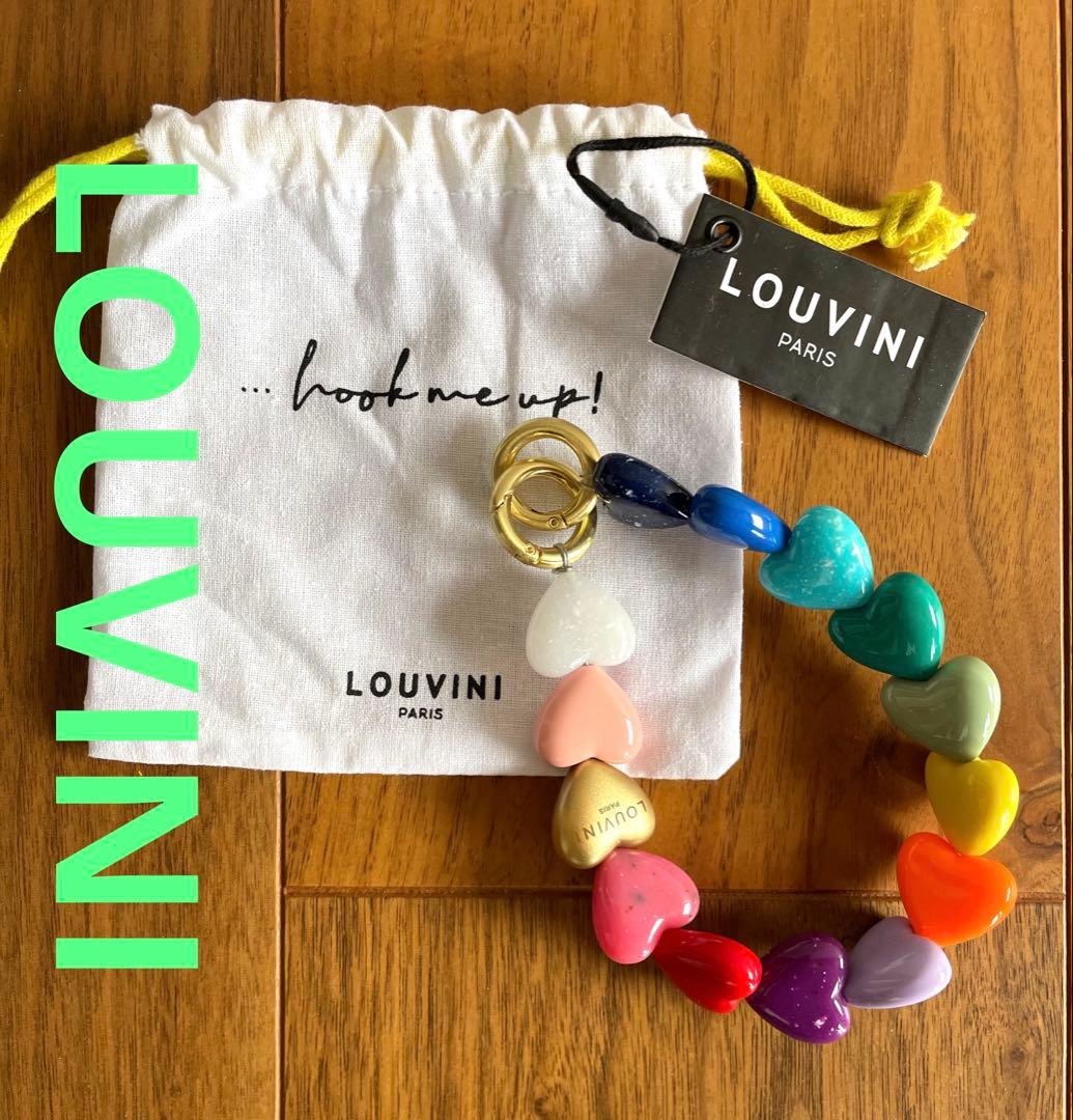 LOUVINI PETIT CUORE　RAINBOW ハンドストラップ