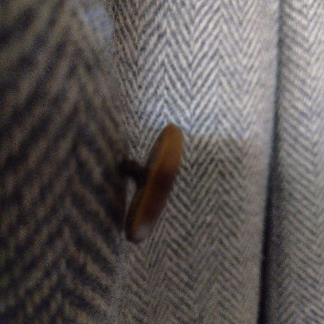 MARGARET HOWELL　ウール混　ヘリンボーン　コート