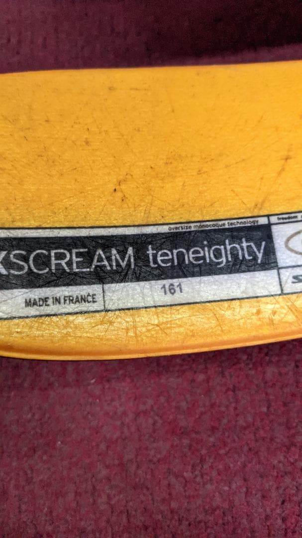 スキー 161 SALOMON XSCREAM 1080 TENEIGHTY