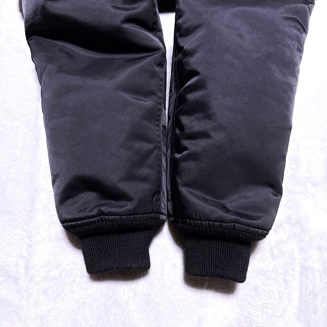 【未使用級】MR.GENTLMAN ブルゾン 裏地総柄 ナイロン 黒 メンズ