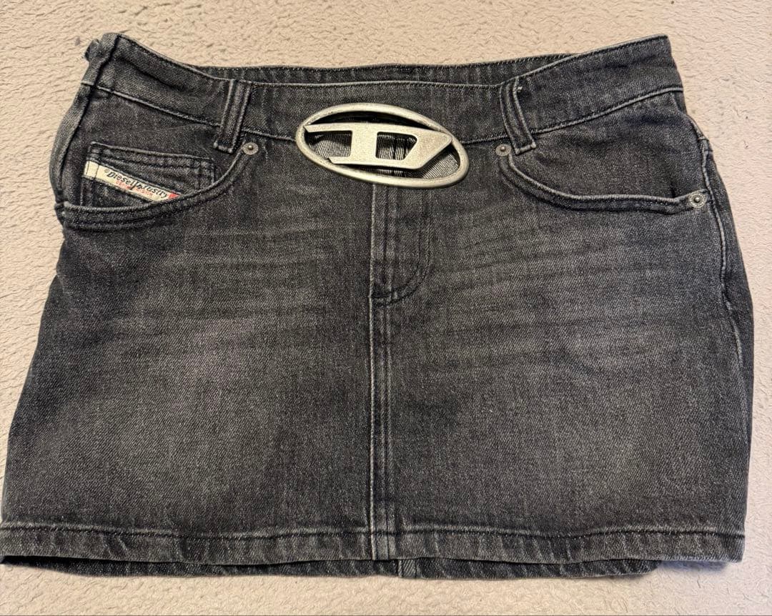 diesel デニムスカート　W25 （sサイズ相当）