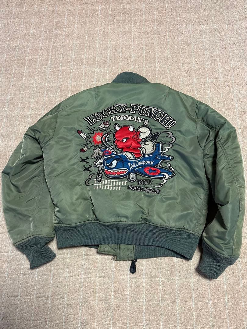 テッドマン・MA-1・(TMA-250：30,580円)・サイズ40・訳あり