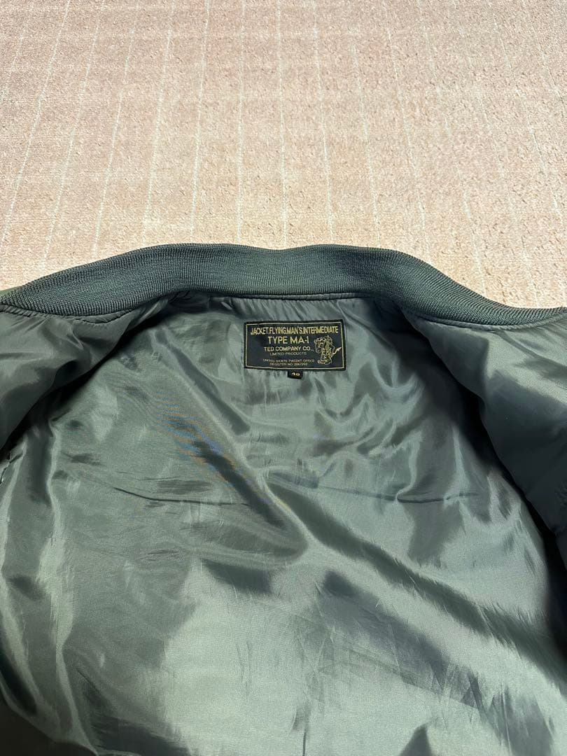 テッドマン・MA-1・(TMA-250：30,580円)・サイズ40・訳あり