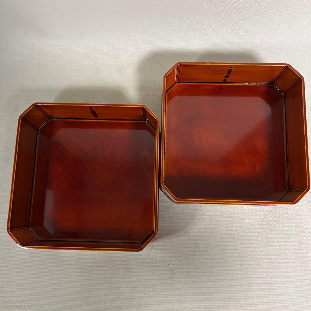 飛騨春慶　大徳寺弁当　縁高重　五客